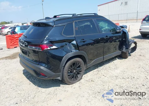 2024 Toyota Corolla Cross Hybrid Nightshade Edition from USA, damaged, VIN 7MUFBABG6RV033668